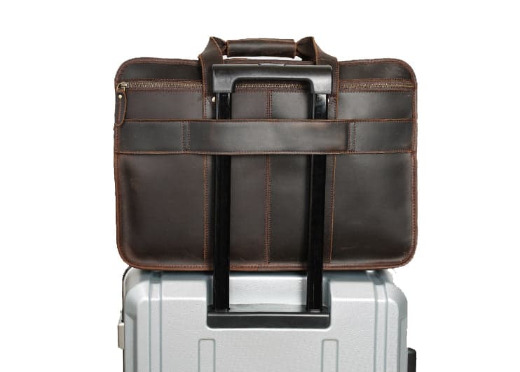 The Hamster Pro 20L Genuine Leather Laptop Briefcase, 17", photo 12