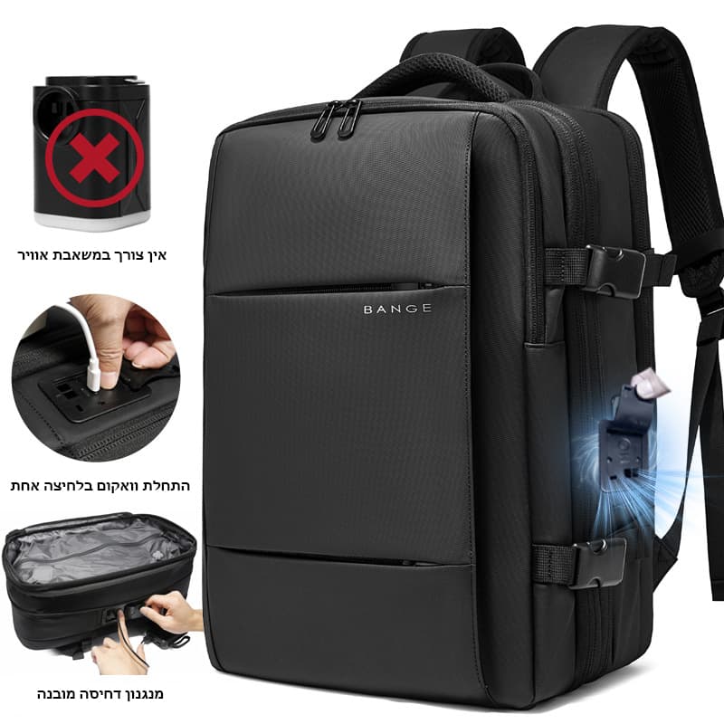 Korvinor Supreme Vacuum 28L Expandable Laptop Backpack, photo 11