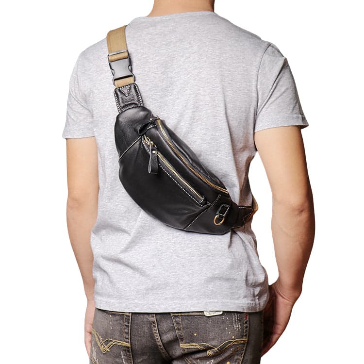 Thrustor Signature Genuine Leather Sling Pouch, photo 10