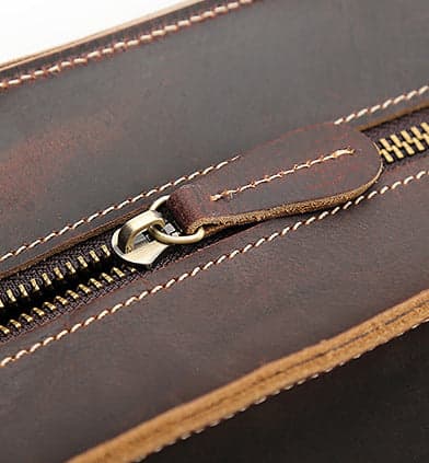 The Badger Pro 20L Crazy Horse Leather Laptop Briefcase, 17", photo 10