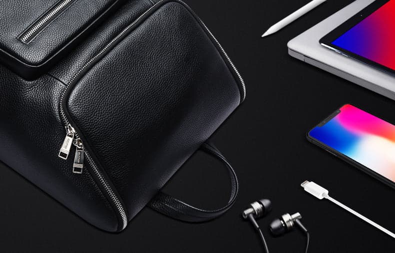 Boulder Pro 20L Genuine Leather Laptop Backpack, photo 8