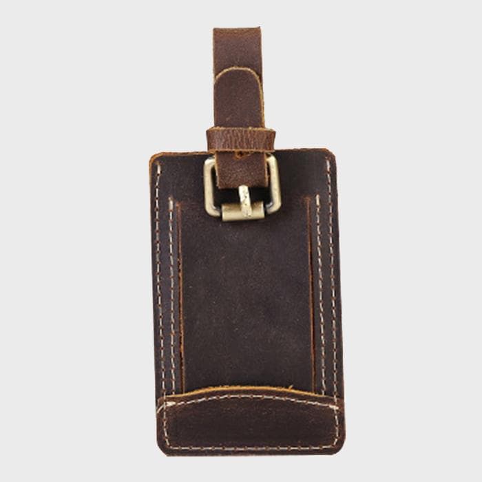 Leather ID Tag Luggage Tag, photo 4