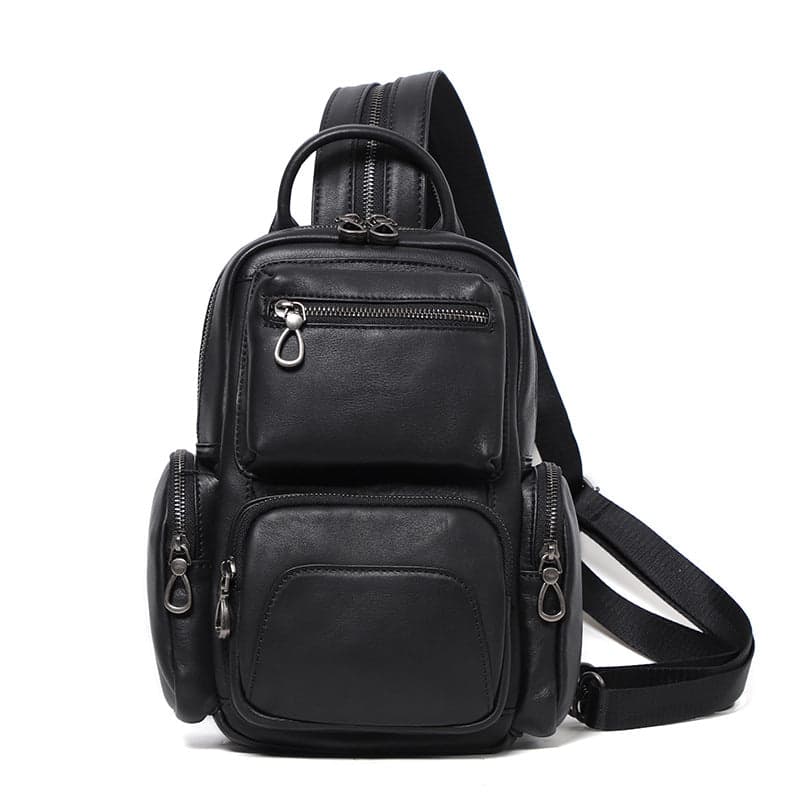 G-Thrustโข Fusion 7L Water-Resistant Leather Crossbody Bag