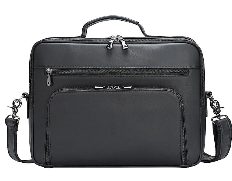 The Great Platinum 20L Genuine Leather Laptop Briefcase, 16", photo 10