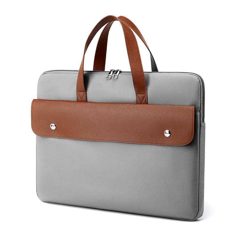 The Peak Pro Lightweight PU Leather Laptop Bag, 13" to 16"