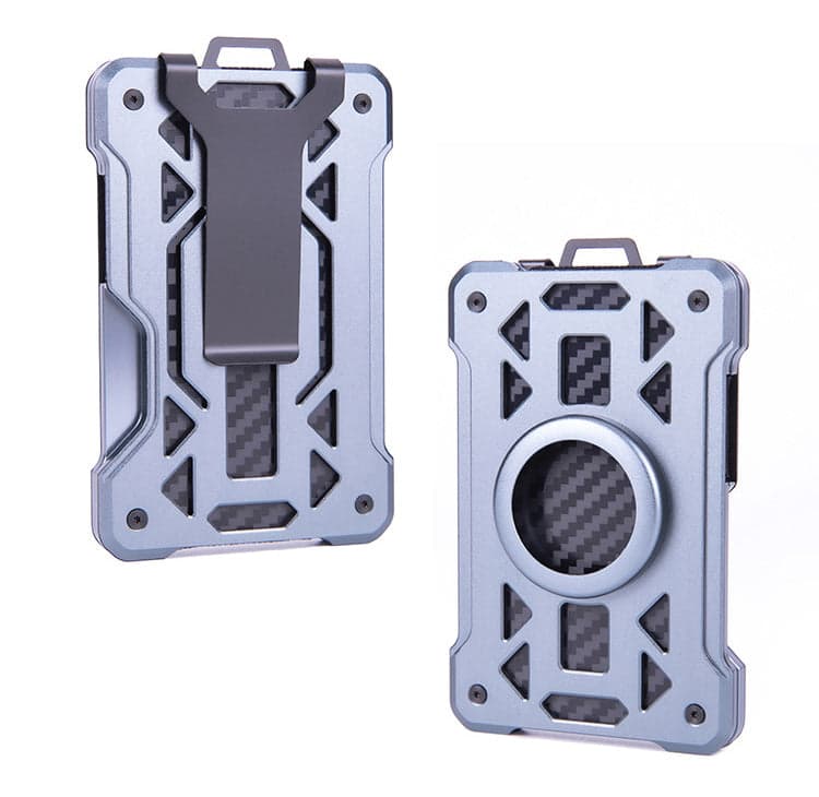 Cybrion™ Ultra Aluminum RFID Wallet with AirTag Slot, photo 12