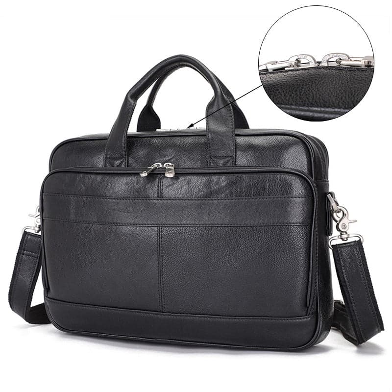 Valley Max 10L Genuine Leather Laptop Briefcase, photo 12