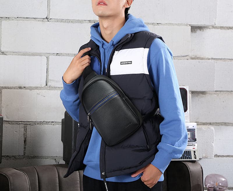 Freeway™ Pro Genuine Leather Crossbody Bag, photo 7