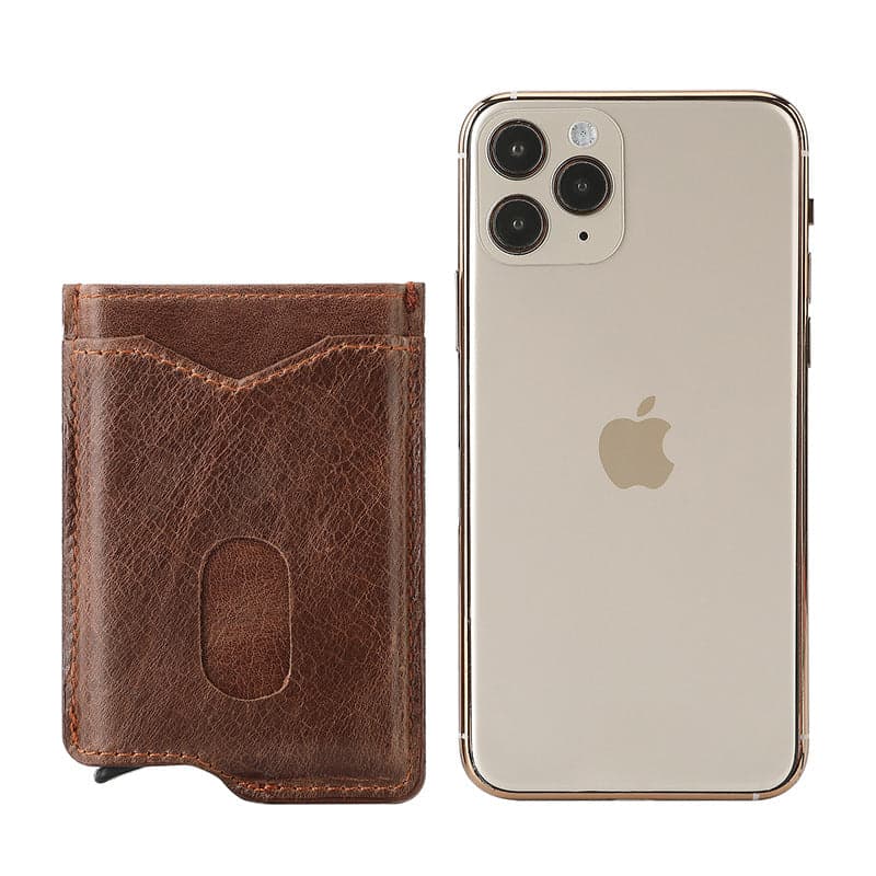 Zerianor™ NexGen Compact Leather RFID Card Wallet, photo 12