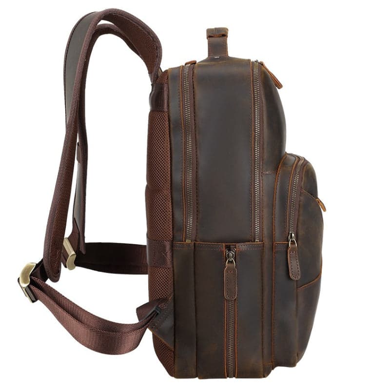 Quornex ProX 35L Genuine Leather Laptop Backpack, photo 11