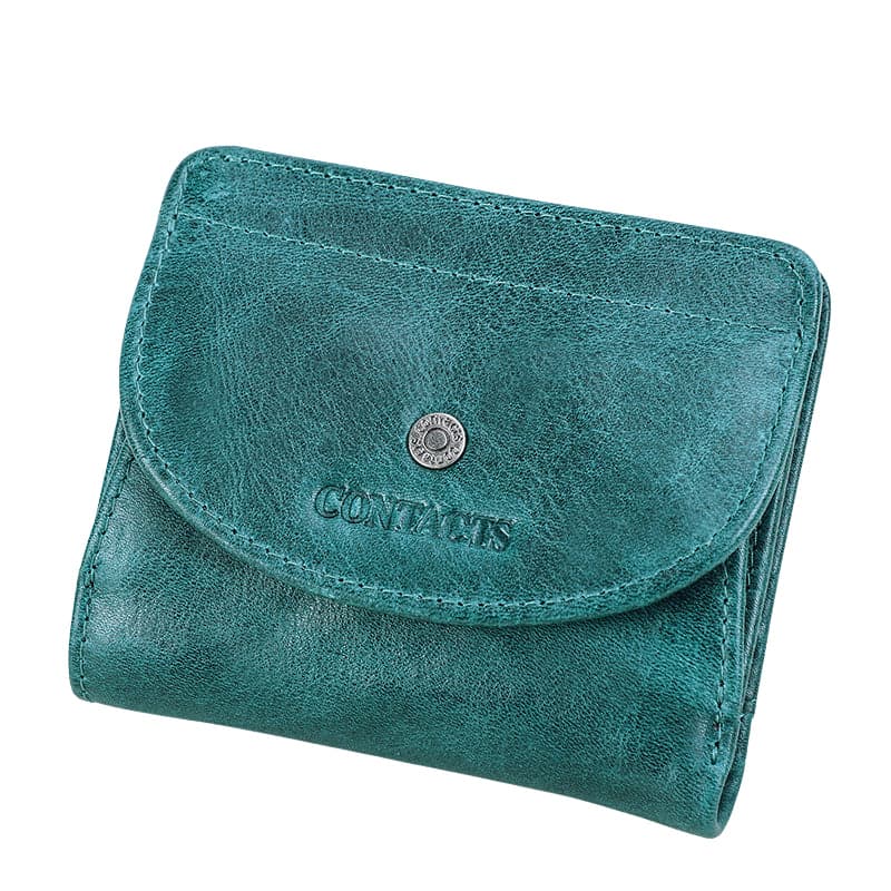 Typhos™ Compact Leather Card Wallet