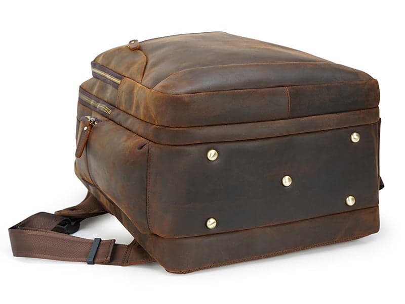 The Anchovie Pro 40L Genuine Leather Laptop Backpack, 17", photo 8