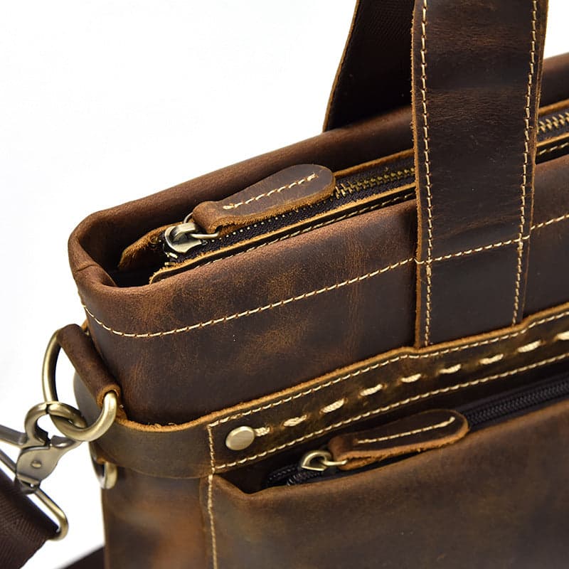The Hyperflux Supreme Genuine Leather Laptop Briefcase for 16 Inch Laptops, photo 9
