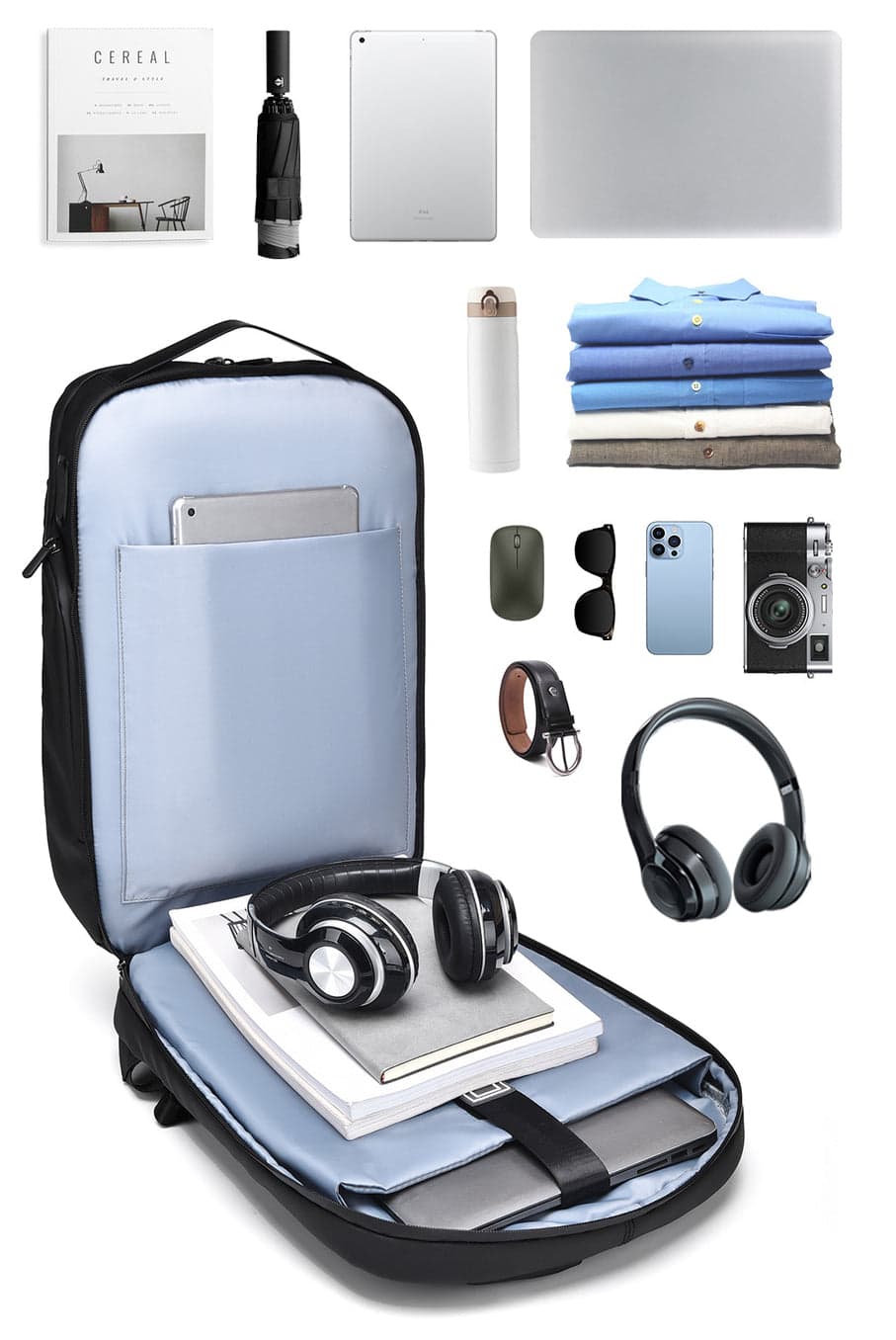 Voyager Max-Tech 25L Laptop Backpack with USB Port, photo 16