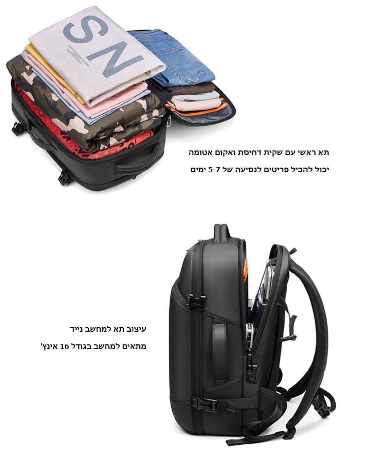 The Warrior™ 21L Laptop Backpack with USB Port, photo 10