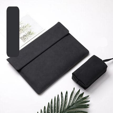 The Bracket Velvet Microfiber Laptop Sleeve with Magnetic Closure, photo 11