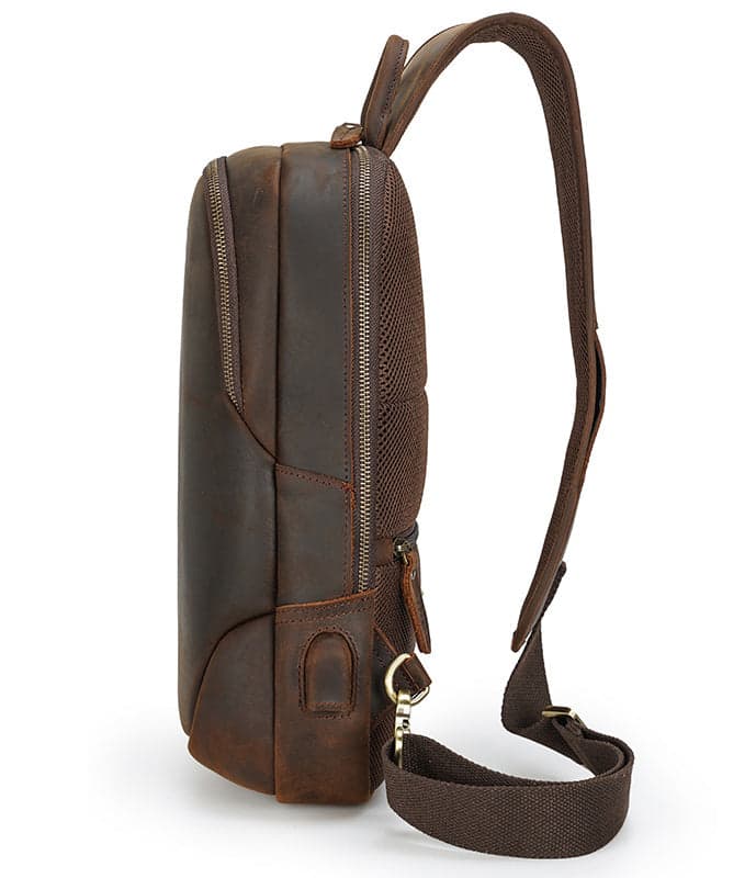 Amethyst™ Pro Genuine Leather Messenger Bag, photo 6