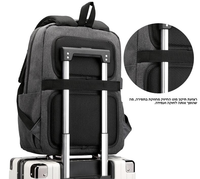 Arden™ Pro 18L Laptop Backpack with USB Port, photo 10