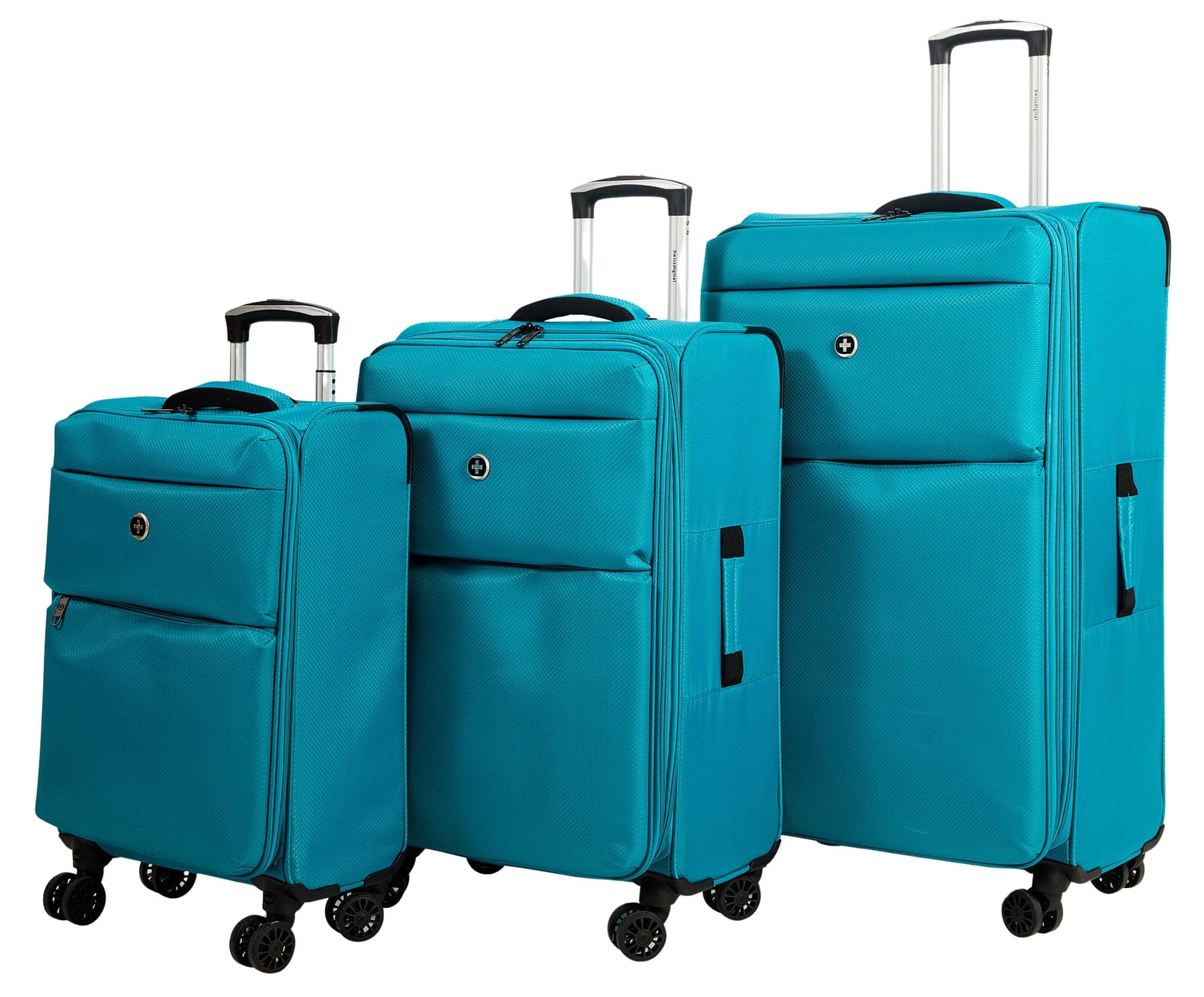 Swiss Digital Feather Light 3-Piece Luggage Set: 20", 26" and 31", photo 3
