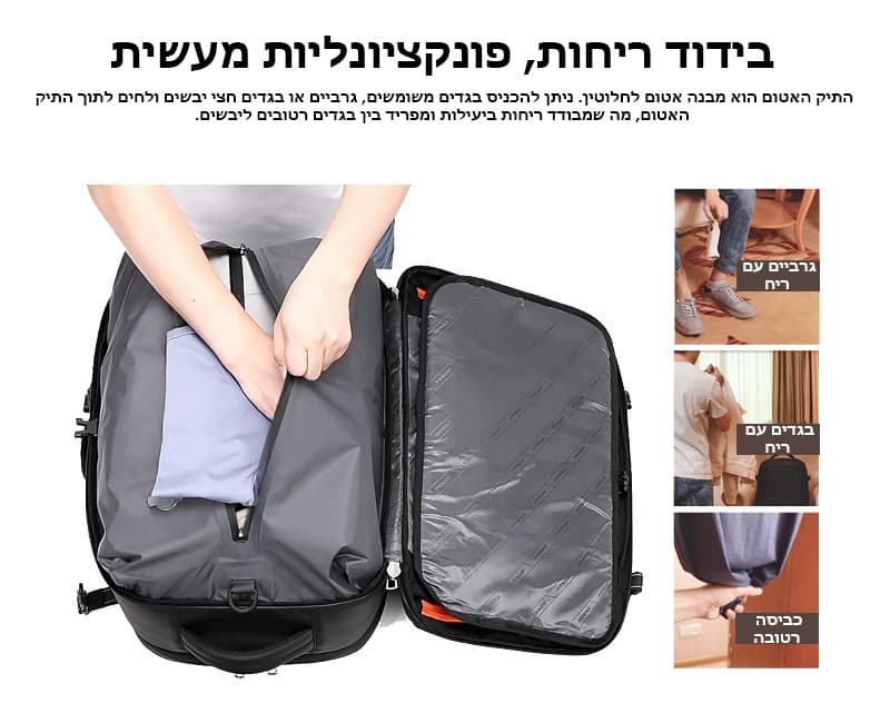 The Warrior™ 21L Laptop Backpack with USB Port, photo 2