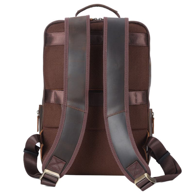 Ultrynox Exclusive 35L Genuine Leather Laptop Backpack, photo 11