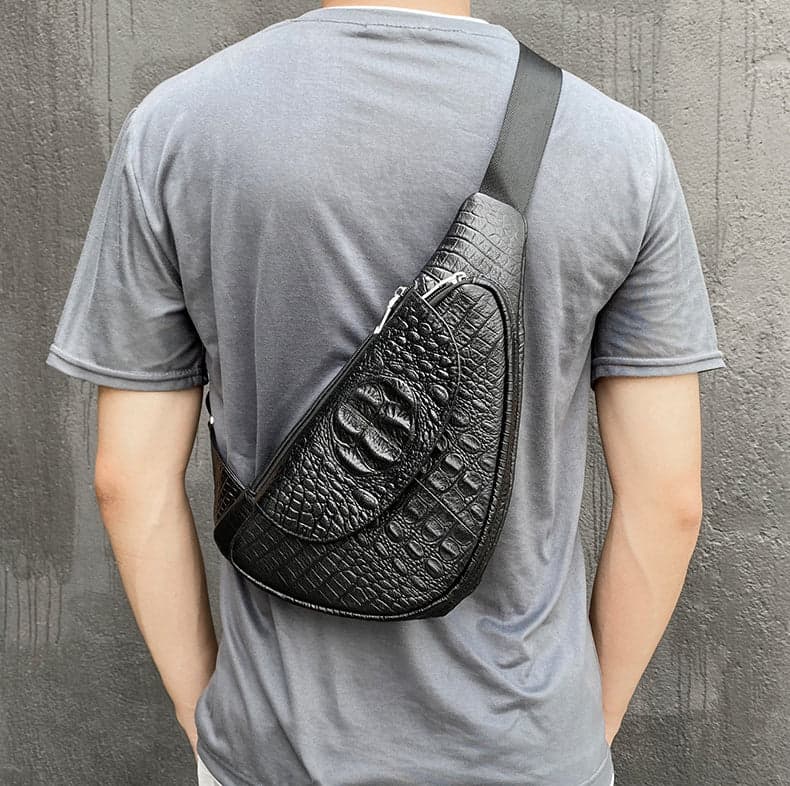 The Layer Leather Slim Crossbody Bag, photo 8