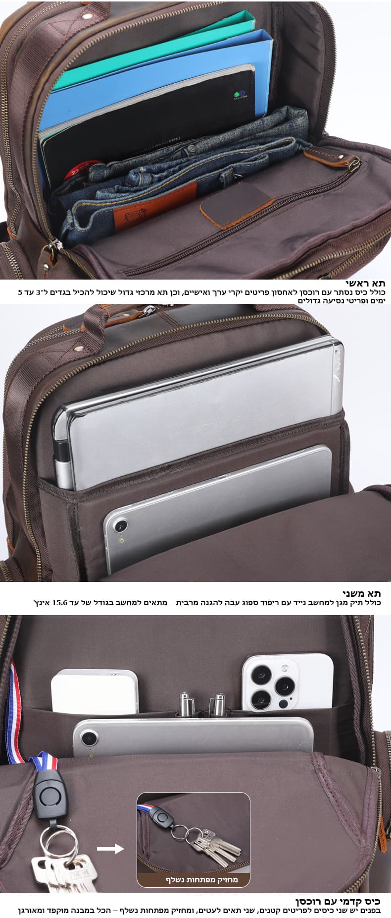 Iridonar Xtreme 22L Laptop Backpack with USB Port, photo 6