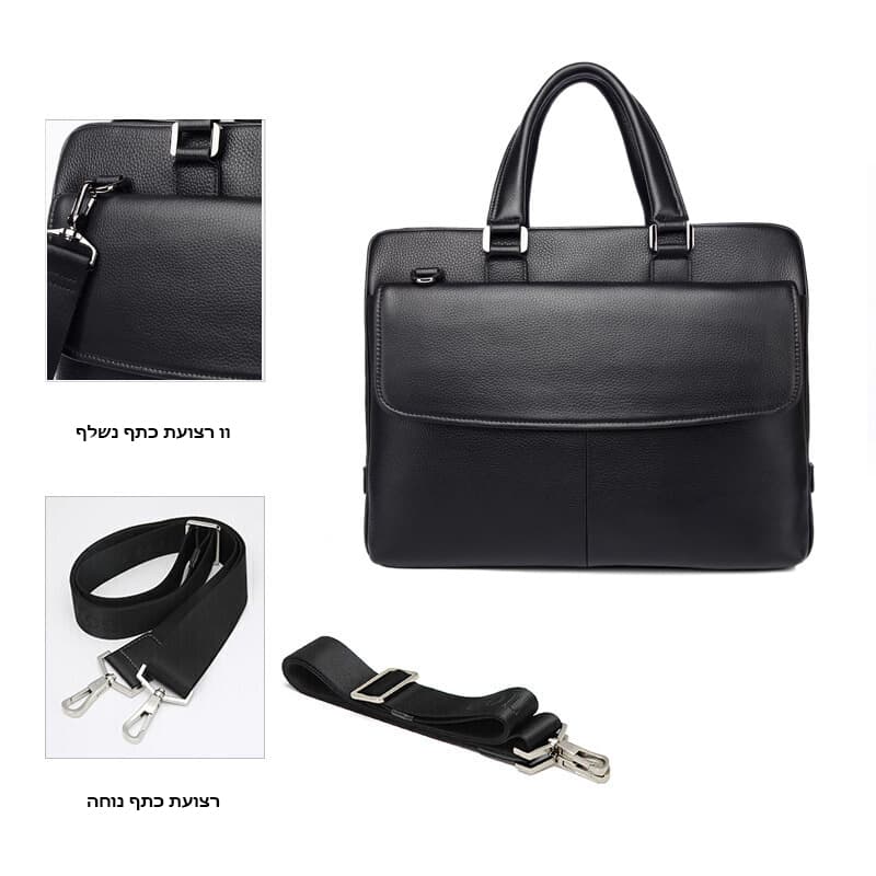 Brytheron Advanced 5L Cowhide Leather Laptop Briefcase, photo 3