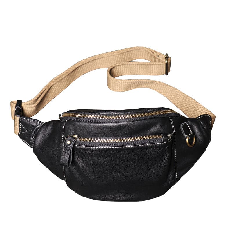 Thrustor Signature Genuine Leather Sling Pouch