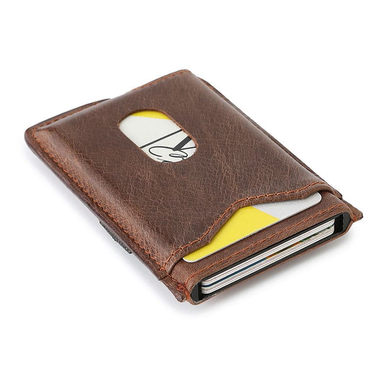 Zerianor™ NexGen Compact Leather RFID Card Wallet, photo 9