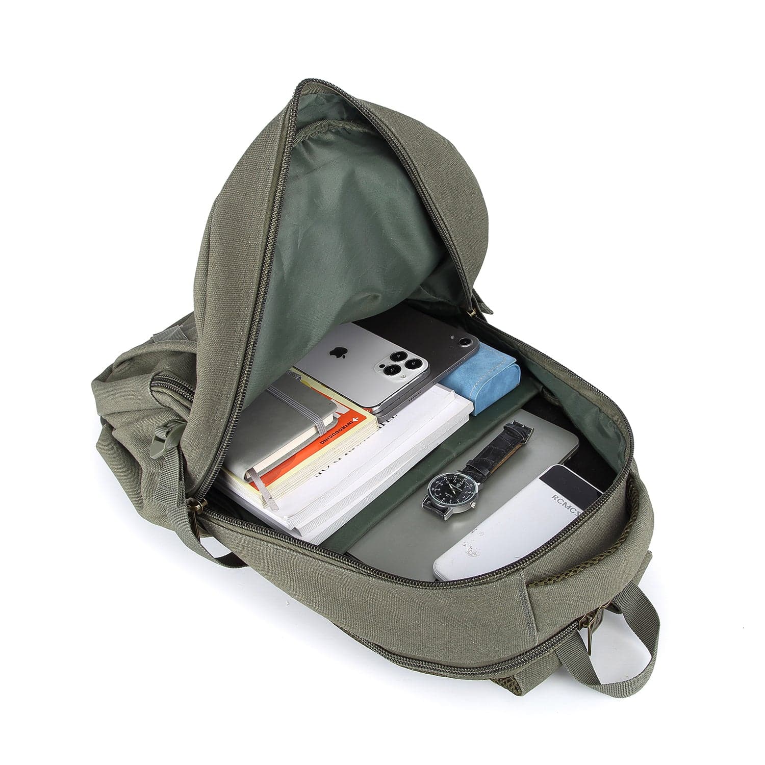 The Satinโข Ultimate Max 28L Canvas Laptop Backpack, photo 17