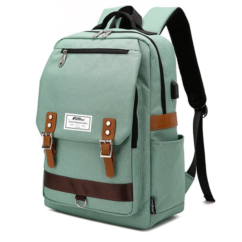 Asia™ Retro Laptop Backpack with USB Port, photo 2