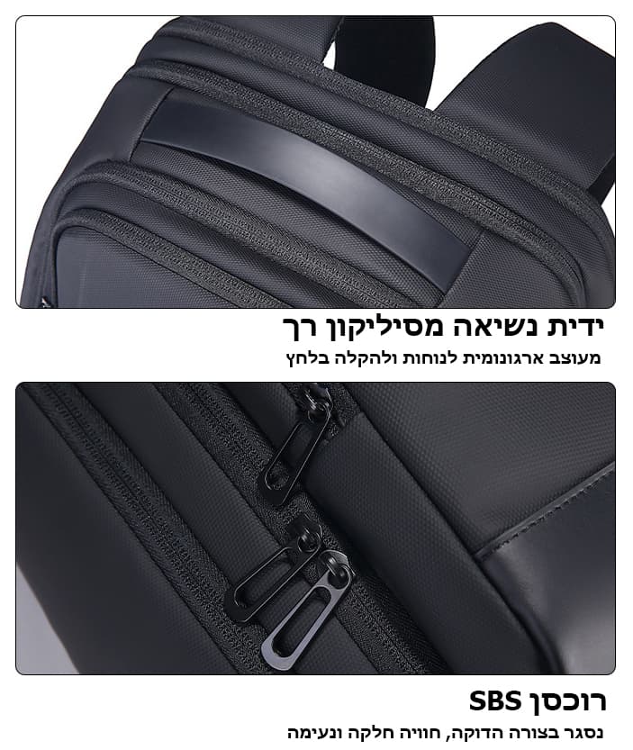 Levora ProX 30L Laptop Backpack with USB Port, photo 2
