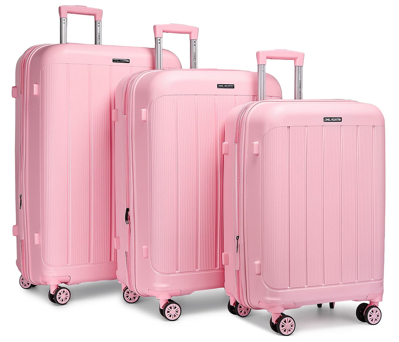 Camel Mountain® Infinity 3-Piece Suitcase Set (20", 24", 28")