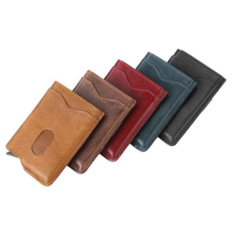 Zerianor™ NexGen Compact Leather RFID Card Wallet, photo 13