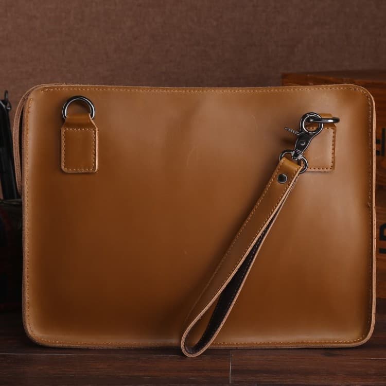 Apens 14" Genuine Leather Laptop Envelope Sleeve, photo 13