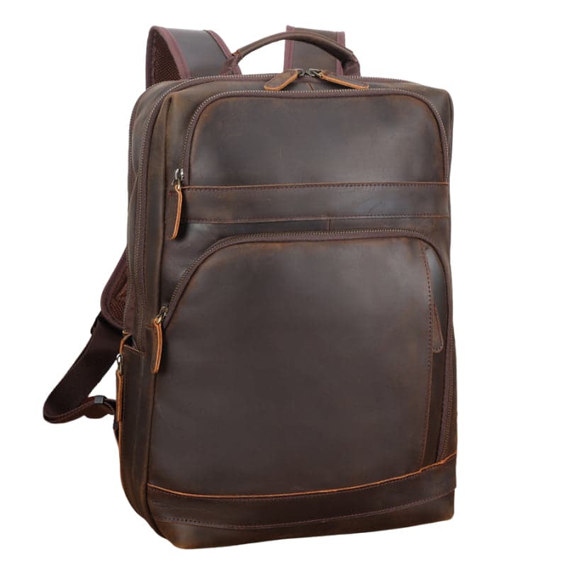 Ultrynox Exclusive 35L Genuine Leather Laptop Backpack, photo 9