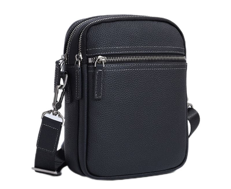 Aerosonic™ Max Water-Resistant Leather Crossbody Bag
