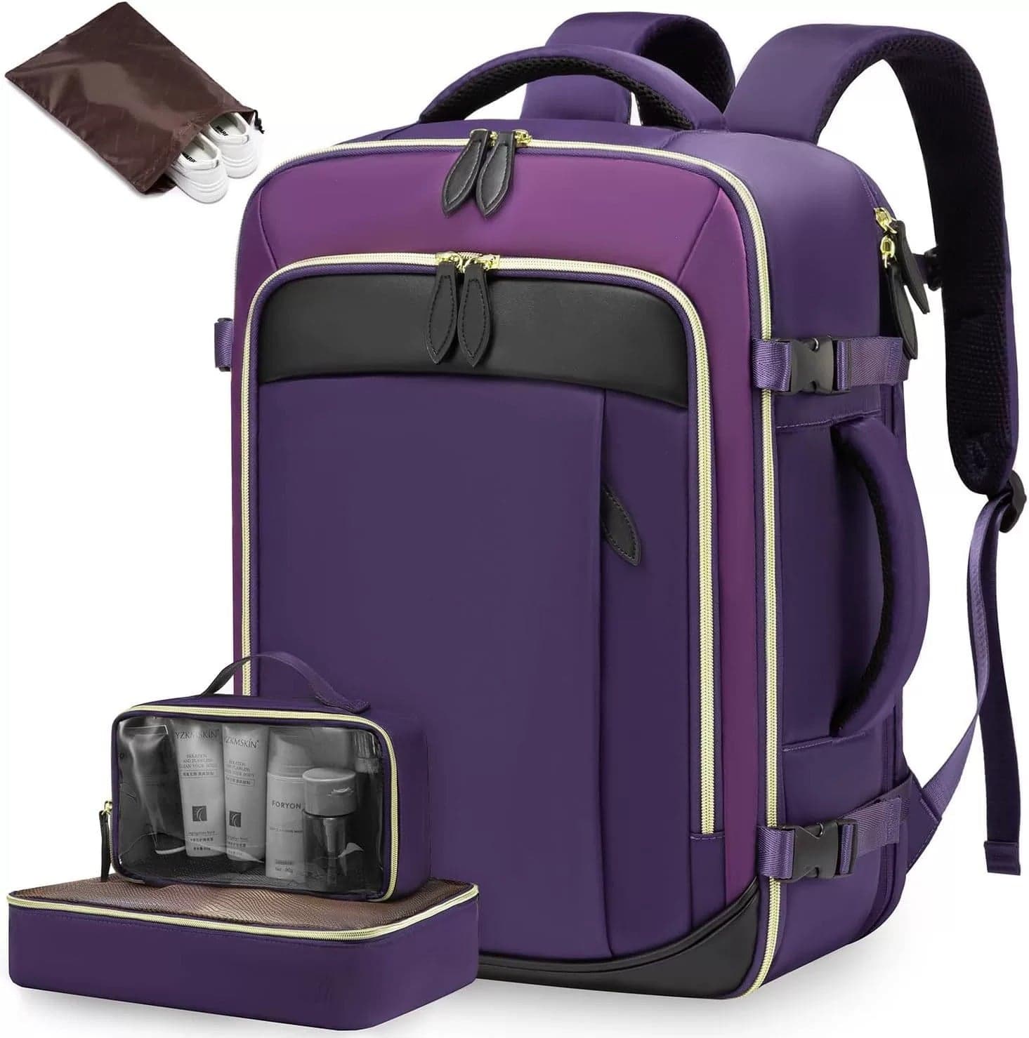 Rylosโข Prime 35L Laptop Backpack with 4 Packing Cubes, photo 16