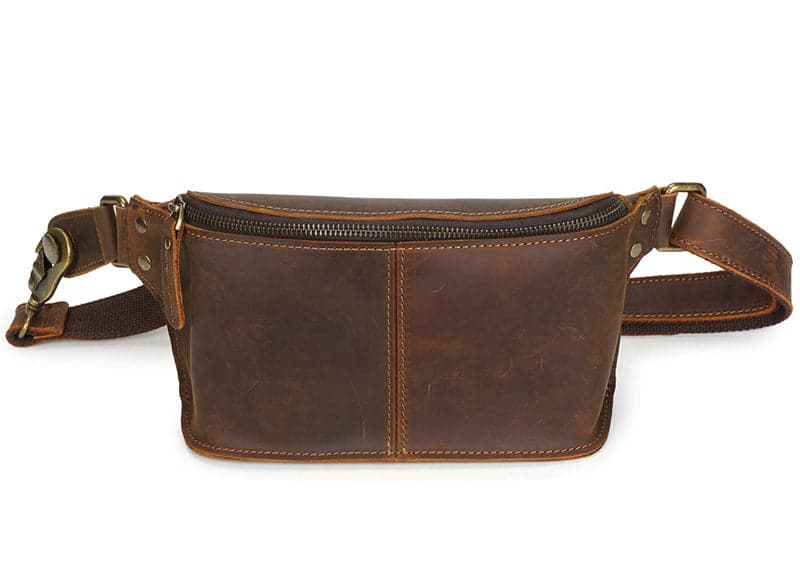 Blitz Platinum Crazy Horse Leather Waist Pouch, photo 3