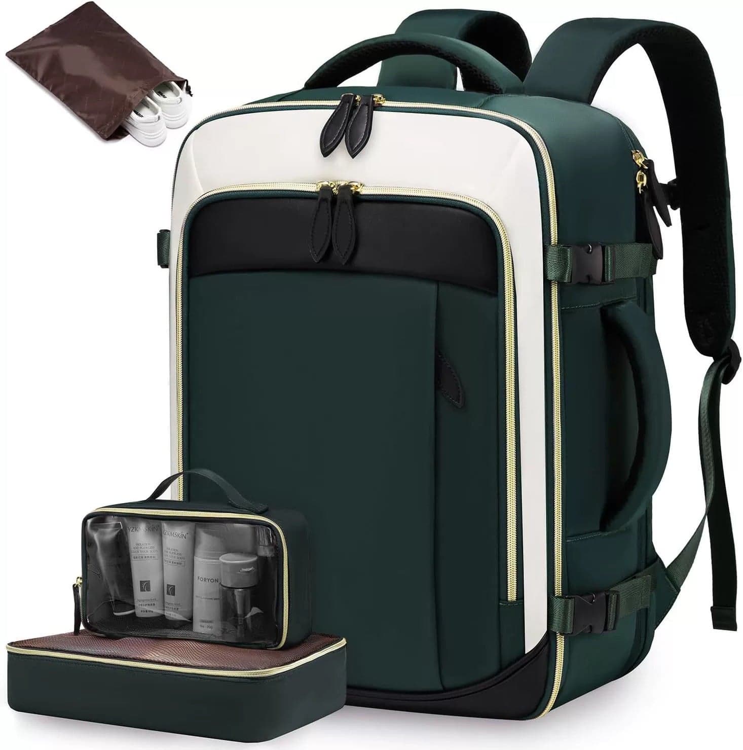 Rylosโข Prime 35L Laptop Backpack with 4 Packing Cubes, photo 17
