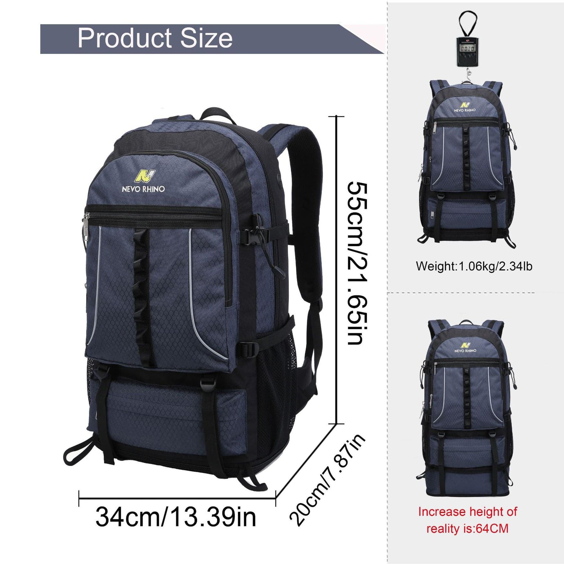 The Nomadโข Pro Expandable Hiking Backpack, photo 9