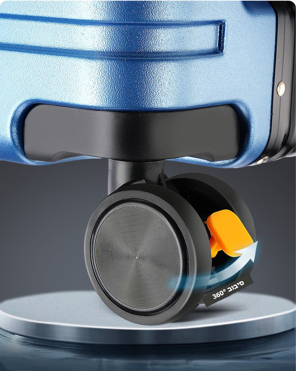 Camel Mountain Draynor™ Luxe Aluminum Frame Suitcase with Cup Holder and USB Port, photo 11