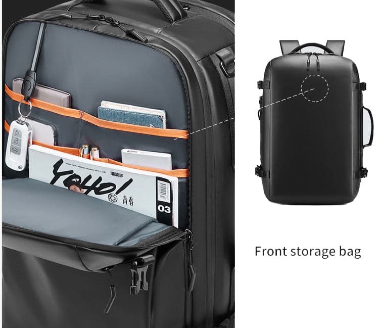 The Connoisseur Luxe 35L Laptop Backpack with USB Port, photo 14