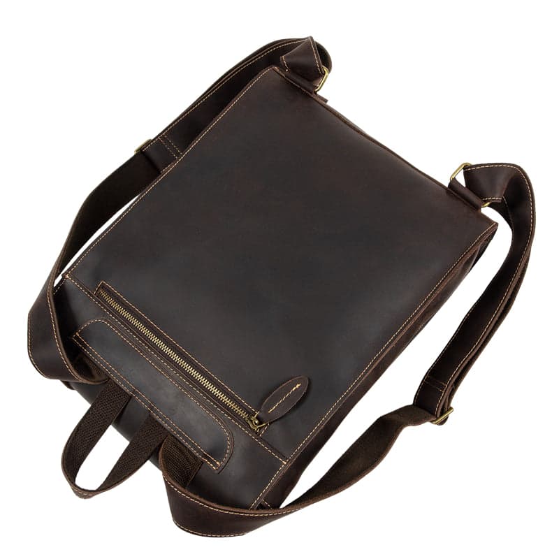 Dravion™ Evolve 20L Retro Leather Laptop Backpack, photo 12
