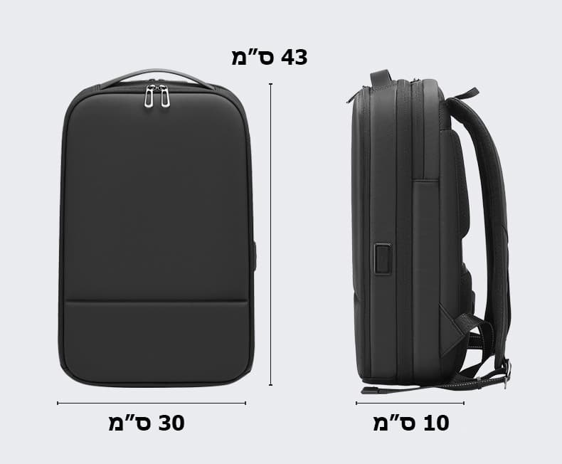 Zenquor ProX 13L Slim Laptop Backpack with USB Port, photo 3