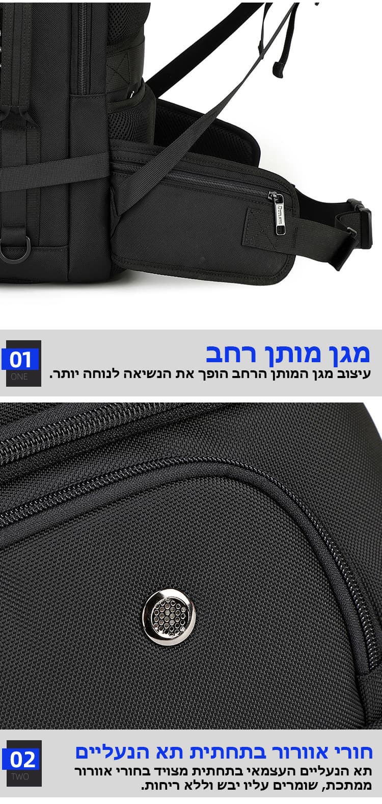 Gravion 35L Laptop Backpack with USB Port, photo 11