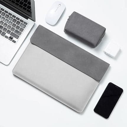 The Bracket Velvet Microfiber Laptop Sleeve with Magnetic Closure, photo 13