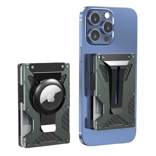 Zayliron™ ProX Slim Magnetic Metal Wallet