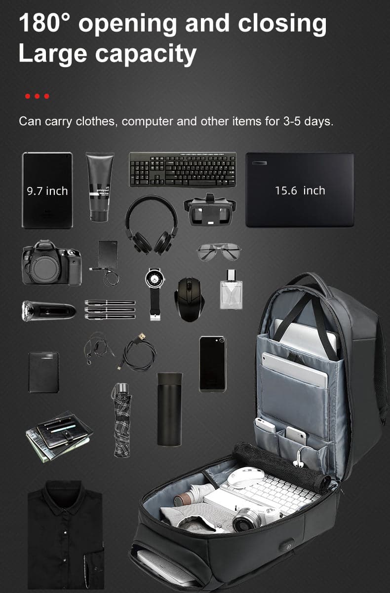 Veloce Quantum 35L Laptop Backpack with USB Port, photo 8